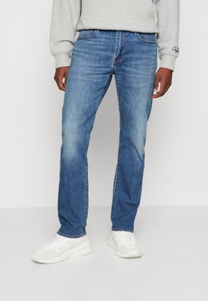 Tapered-Farkut - blue denim