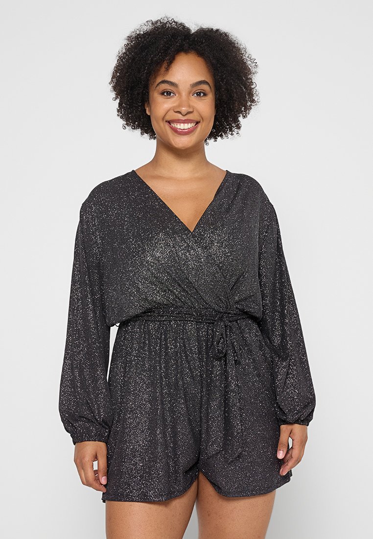 Apricot Jumpsuit zilverkleurig