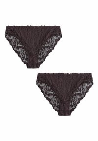 Unselected, chocolate brown