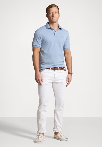 Polo Ralph Lauren CUSTOM SLIM FIT SOFT COTTON POLO SHIRT - Bluză polo - vessel blue