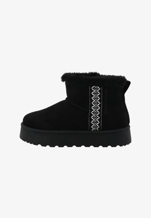 TOM TAILOR, STIEFEL UNISEX - Χειμερινές μπότες - black