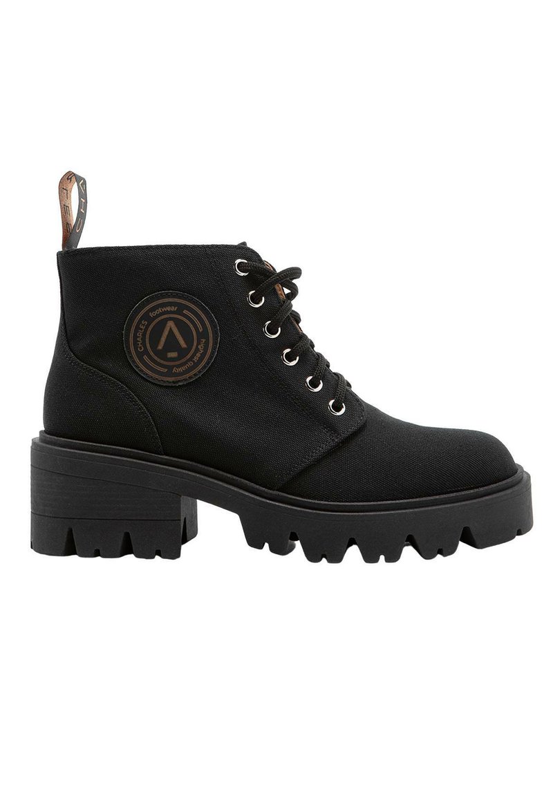 Damen Ankle Boots | CHARLES FOOTWEAR DANNY Plateaustiefelette black/schwarz - SB62767 Damen Ankle Boots | CHARLES FOOTWEAR DANNY Plateaustiefelette black/schwarz - SB62767