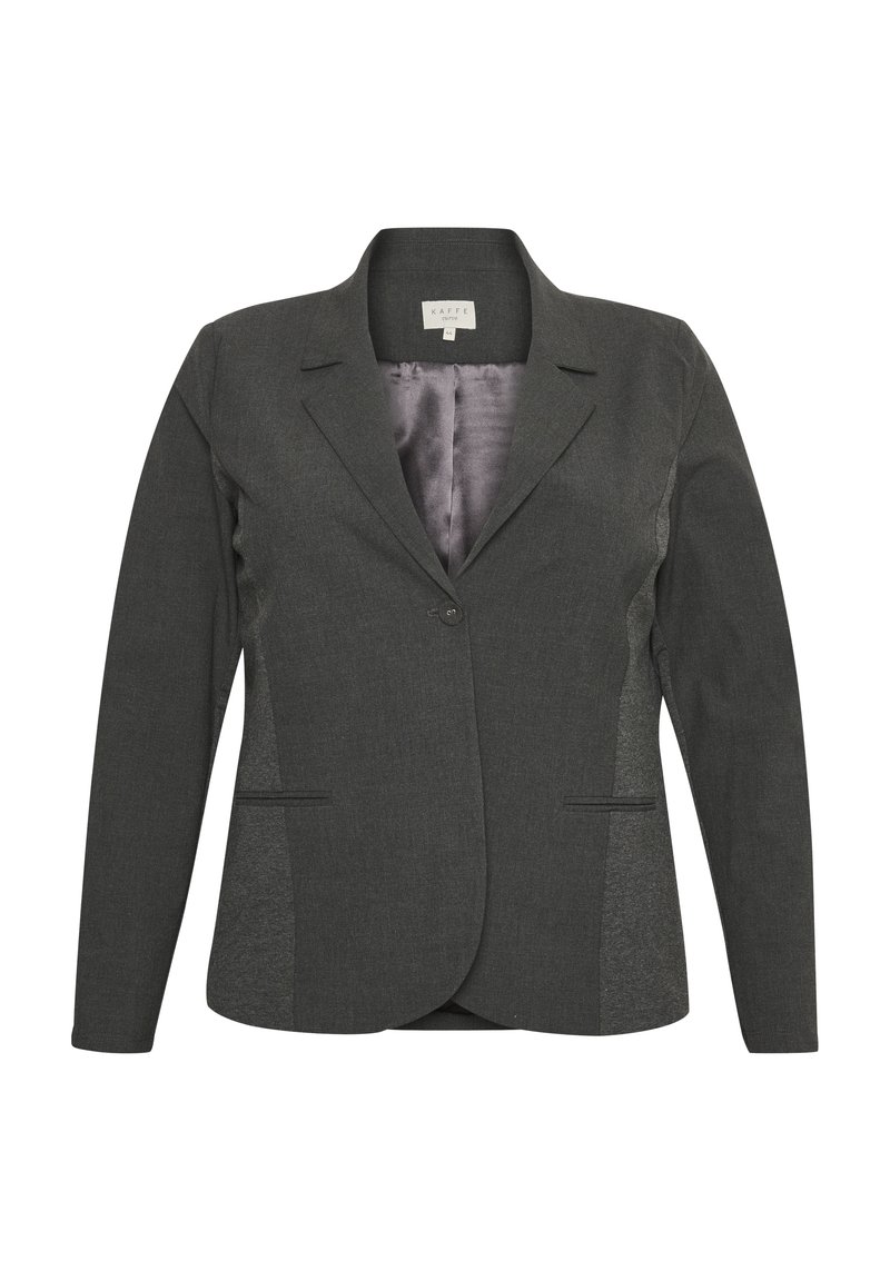 Kaffe Curve Blazer donkergrijs Kaffe Curve Blazer donkergrijs