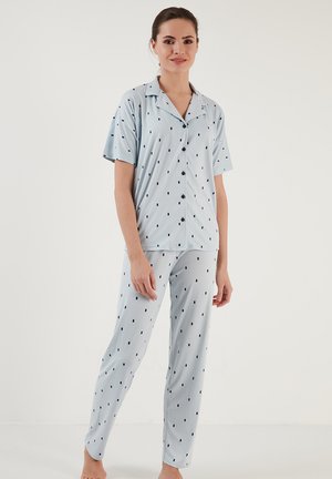 SET REGULAR FIT - Pyjama - light blue