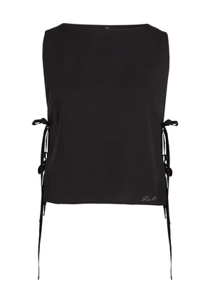 KARL LAGERFELD, SIDE-TIE SHEER - Accessoire de plage - black