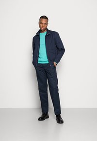 Nike Sportswear CRW - Sweatshirt com capuz - washed teal/white