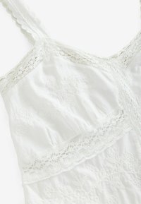 TALL FIT - EMBROIDERED - Maxi-jurk - white