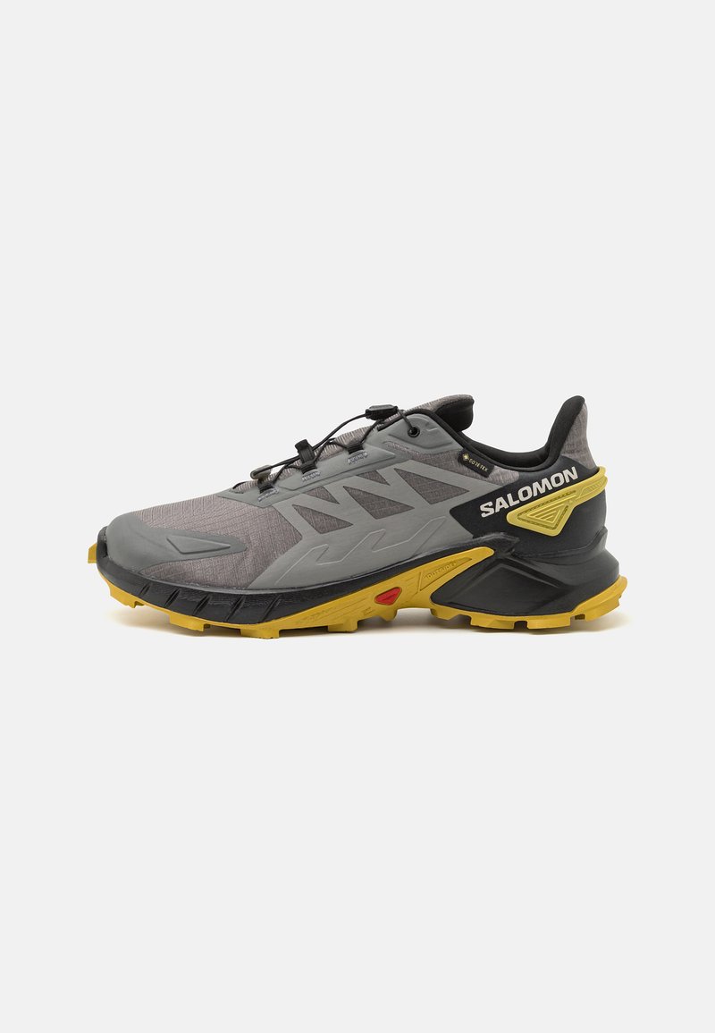 Salomon - SUPERCROSS 4 GTX - Chaussures de running - pewter/black/cress green, Agrandir