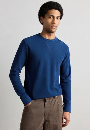 WAFFLE REGULAR FIT LONGSLEEVED - Longsleeve - pageant blue