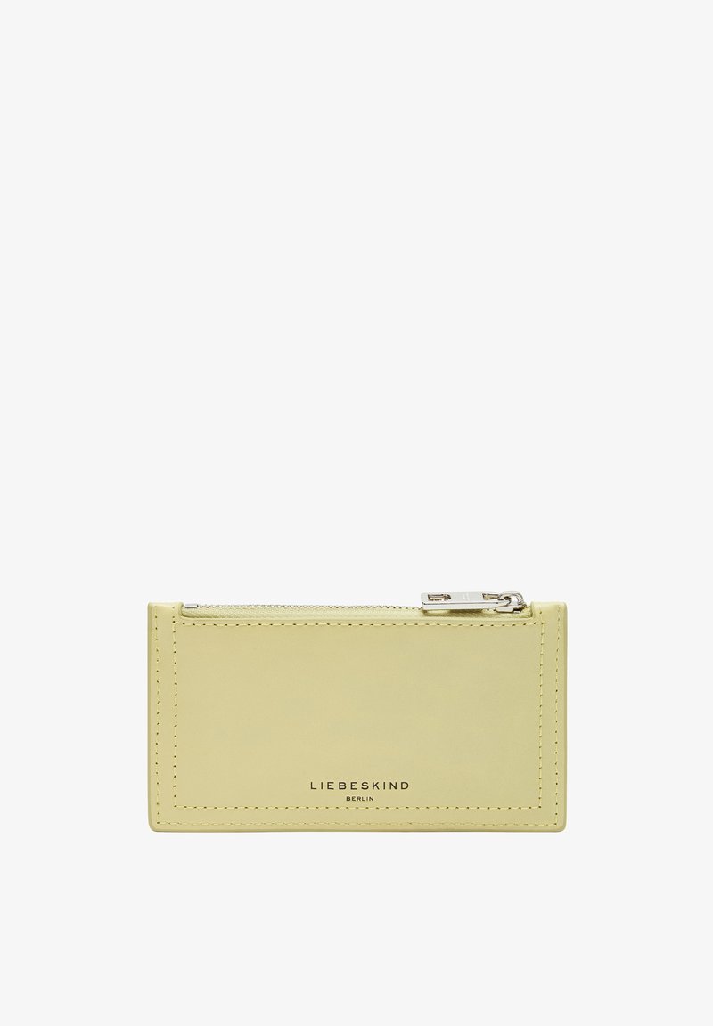 Liebeskind Berlin CHUDY KARTENHALTER PAPIEROPTIK - Wallet - limettengrün