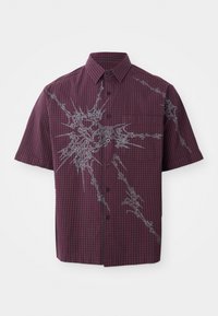 GINGHAM ILLUSTRATION SHORT SLEEVE - Vapaa-ajan kauluspaita - red