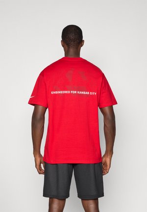 NFL KANSAS CITY CHIEFS TEE - Apdrukāts T-krekls - university red