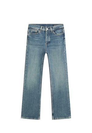 WAIST WITH TURN- HEMS  - Jeans Straight Leg - blue