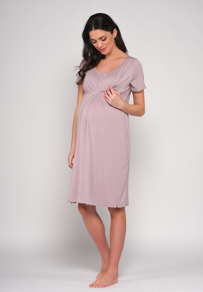 Cool Mama MATERNITY NURSING 2 IN 1 BASIC - Nattlinne - lila