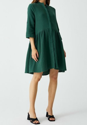 Abito a camicia - green