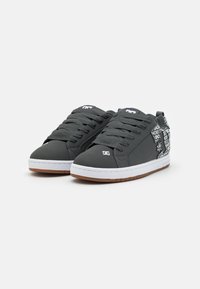 DC Shoes COURT GRAFFIK UNISEX - Tenisky - grey/dark grey