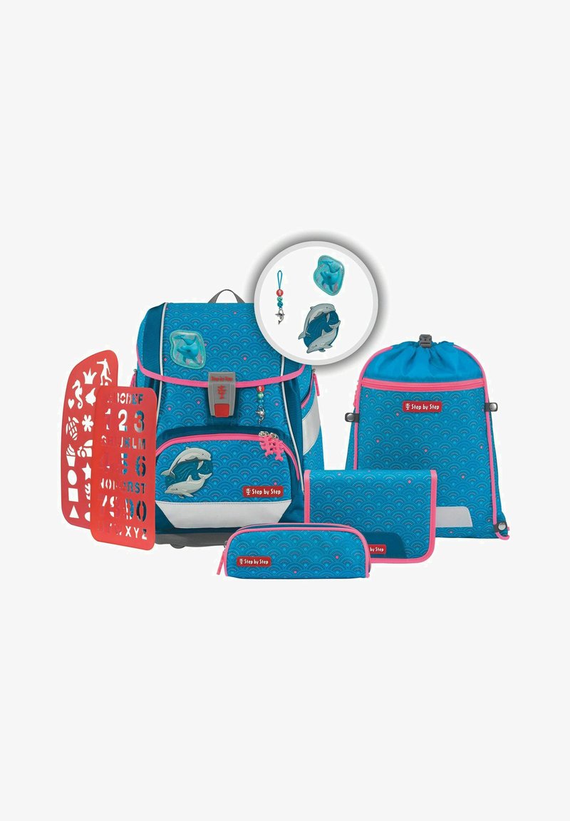 Step by Step 2IN1 PLUS SET 6-TEILIG - School set - dolphin pippa