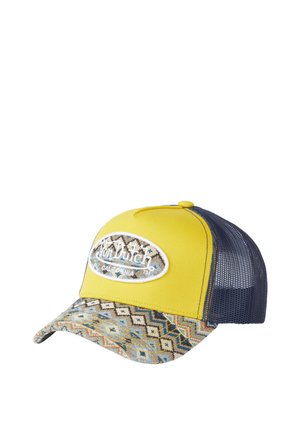 TRUCKER AVEC ETHNIK - Casquette - jaune