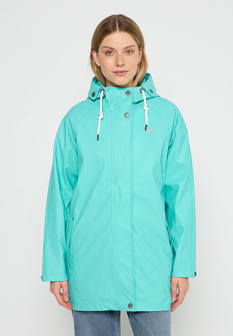 Schmuddelwedda Regenjas turquoise