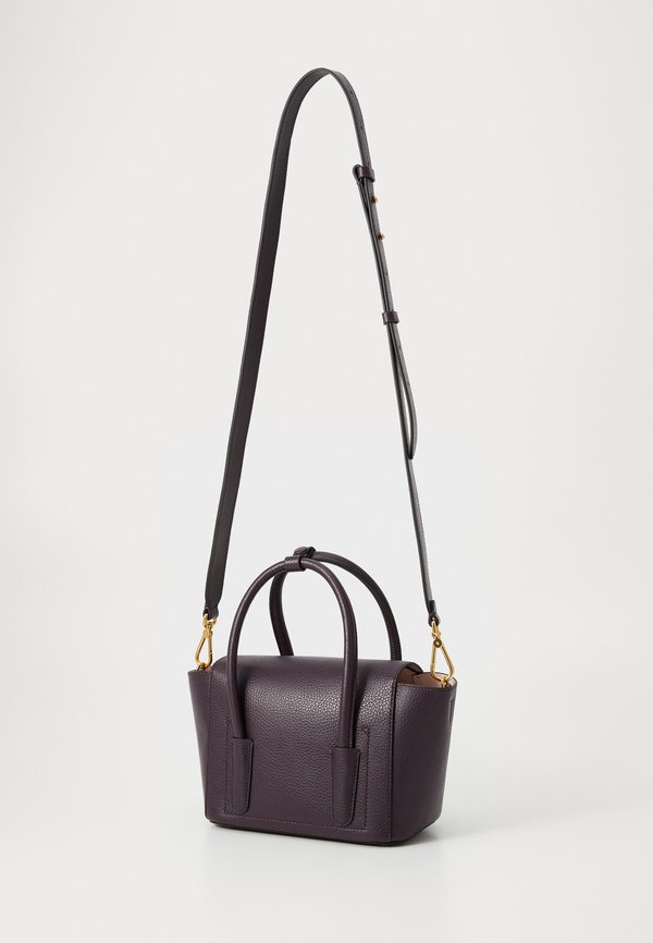 DOUBLE BEAT - Handbag - prune2