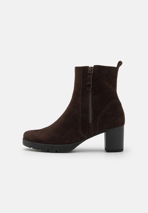 Classic ankle boots - dark brown
