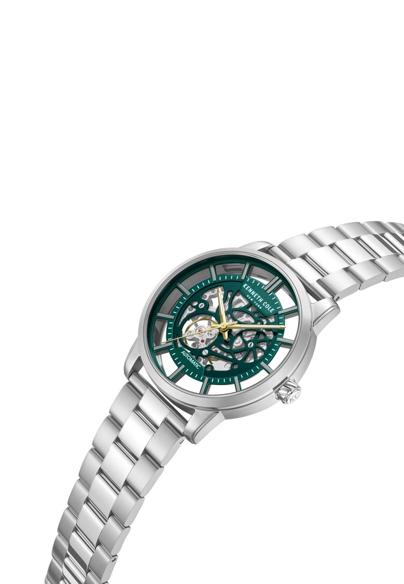 Kenneth Cole AUTOMATIC SKELETON Uhr green/grün
