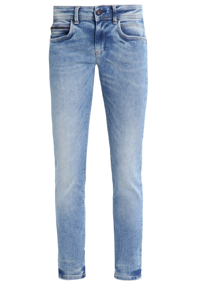 Pepe Jeans Slim fit jeans gebleekt denim/bleached denim