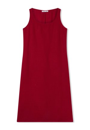 Terranova, PLAIN WITH WIDE STRAPS - Vestito casual - rosso scuro