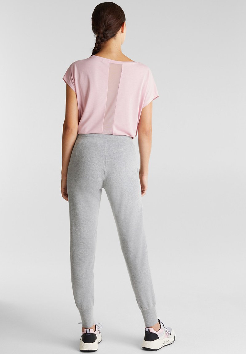 Damen Sportbekleidung | Esprit Sports SAMTIGE SWEAT MIT BIO-BAUMWOLLE Jogginghose medium grey/grau - LI49046 Damen Sportbekleidung | Esprit Sports SAMTIGE SWEAT MIT BIO-BAUMWOLLE Jogginghose medium grey/grau - LI49046