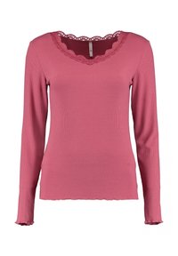 Hailys 2-ER SET - Langarmshirt - schwarz rot