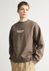Barbour International - FORMULA CREW - Sweatshirt - major brown Thumbnail Image 1