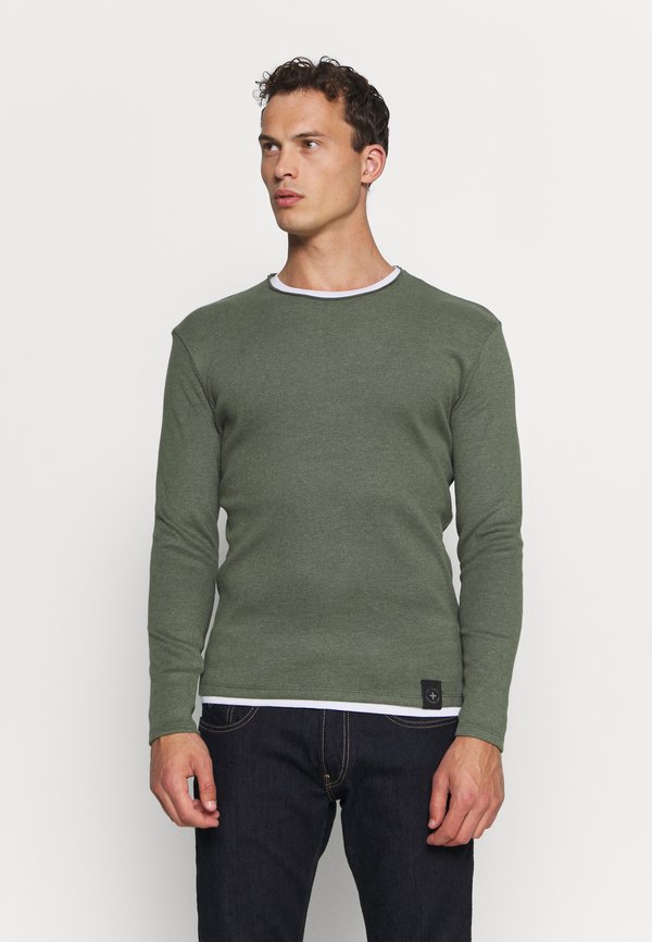 SARASOTA ROUND - Strickpullover - olive