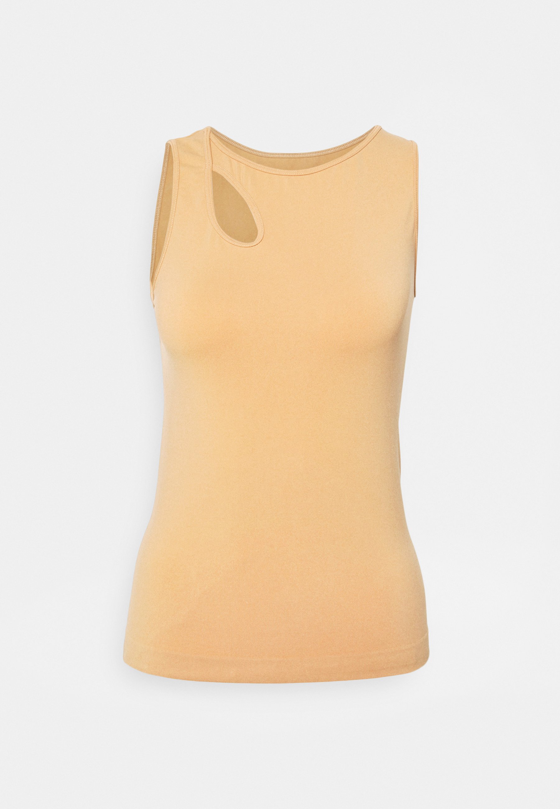 seamless cut out top