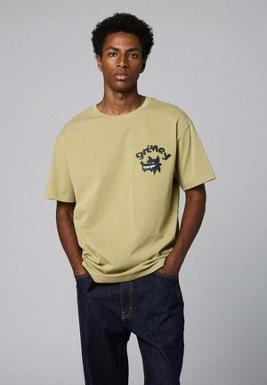 THE PLANET - Camiseta estampada - khaki