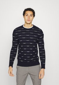 Only & Sons ONSBRUCE LIFE STRIPE - Camisola - dark navy