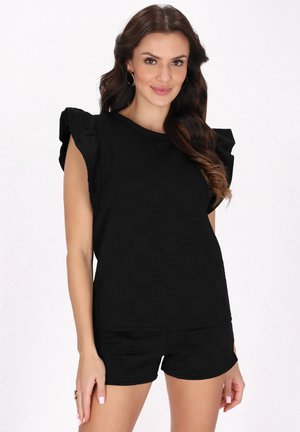 Printtipaita - black