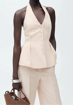 Veste sans manches - beige