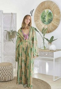 Be Sunset PARADISE KIMONO - Poletna jakna - green