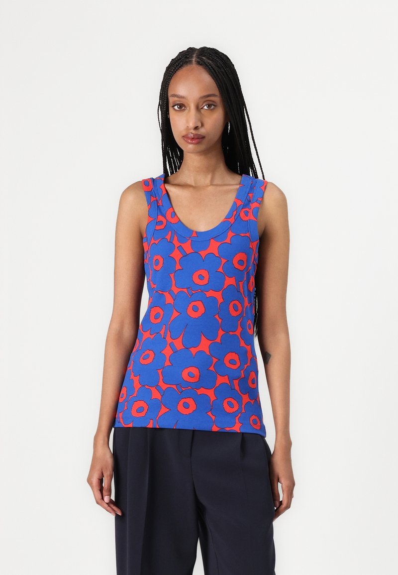Marimekko - USIA UNIKO - Top - blue/red, Enlarge