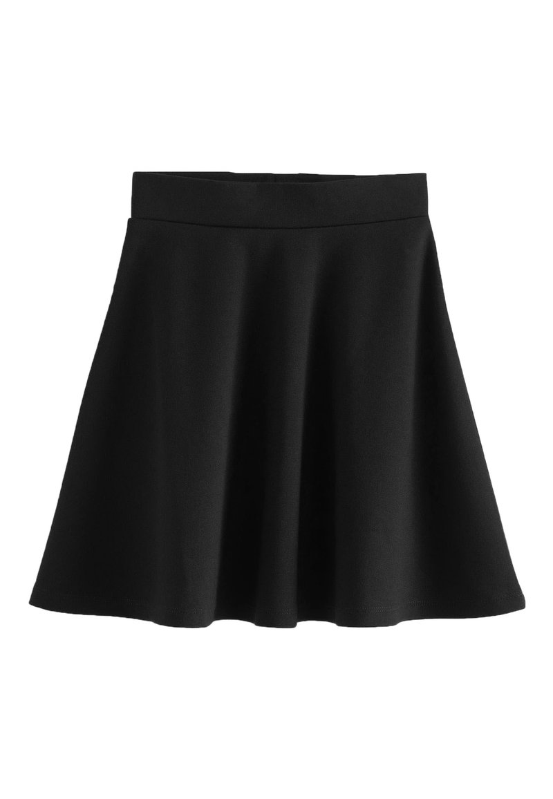 Star Ponte Stretch Knit Full Midi-Length Skater Skirt Gonna Donna
