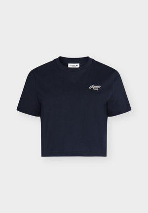 Lacoste, Lihtne T-särk - navy blue