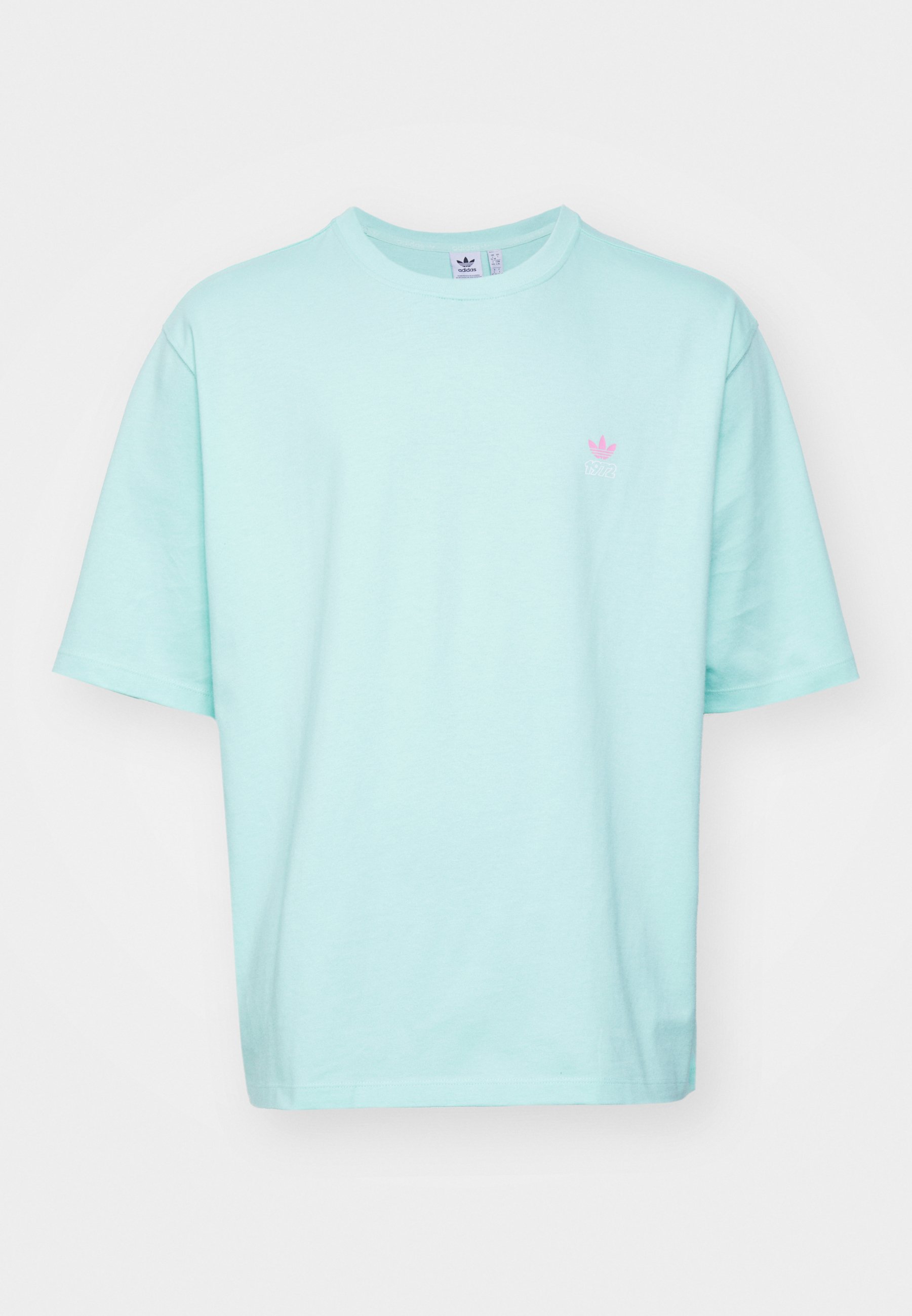 adidas Originals - T-shirt z nadrukiem/miętowy - Zalando.pl