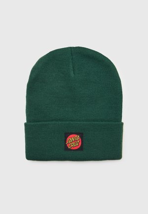 Santa Cruz CLASSIC LABEL BEANIE UNISEX - Gorro - dark olive