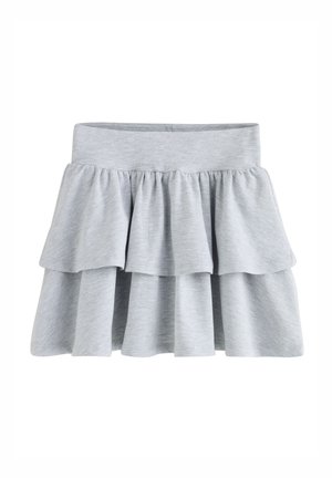 Next, REGULAR FIT - TIERED RARA SKIRT . - Pliceret nederdel /Nederdele med folder - grey marl