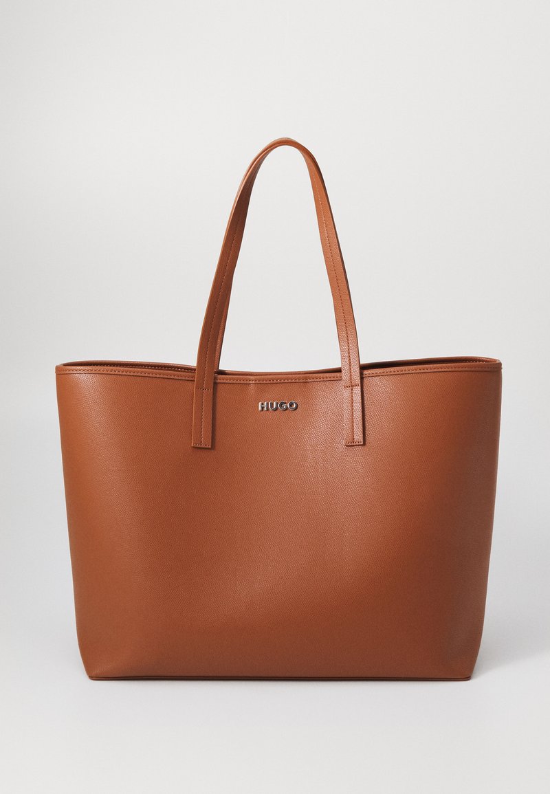 HUGO CHRIS SHOPPER SET - Shopping bag - rust/copper