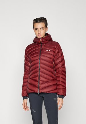 ORTLES JACKET - Daunenjacke - syrah