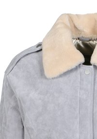 Freaky Nation HELEN - Leren jas - spirit grey