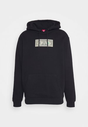 Felpa con cappuccio - black