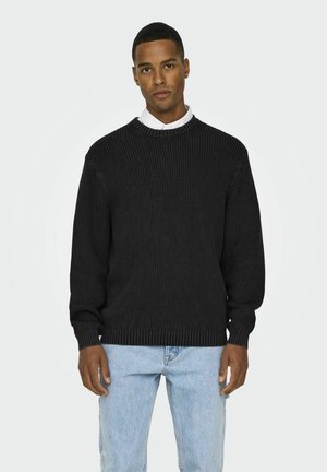 Only & Sons ONSROSU REGULAR FIT - Trui - black