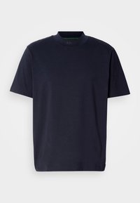 TEE COLLAR ZONE - T-shirts - dark blue